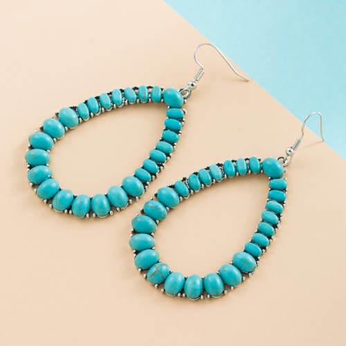 Fashion Jewelry Turquoise Earrings For Women YWHME-446