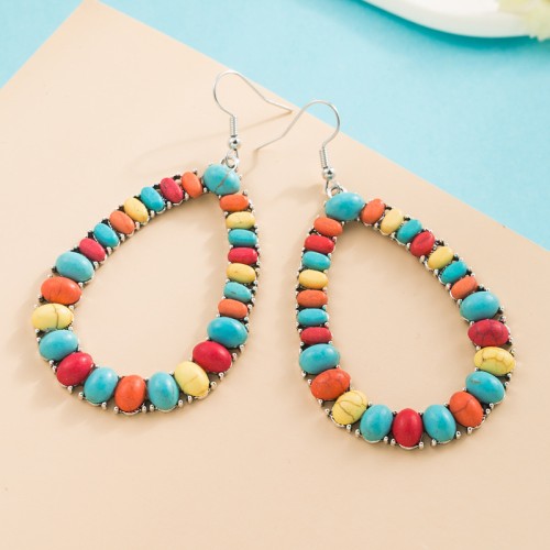 Fashion Jewelry Turquoise Earrings For Women YWHME-446