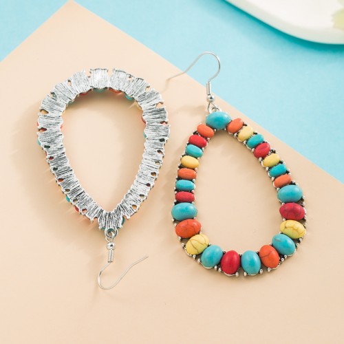 Fashion Jewelry Turquoise Earrings For Women YWHME-446