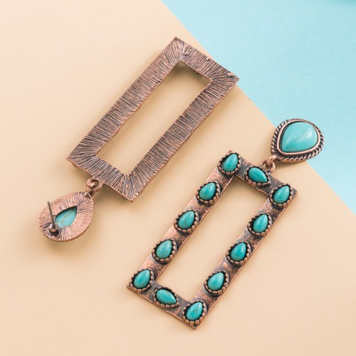 Fashion Jewelry Turquoise Earrings For Women YWHME-447