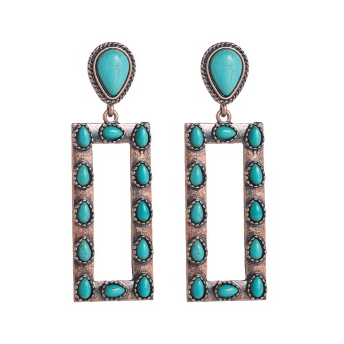 Fashion Jewelry Turquoise Earrings For Women YWHME-447