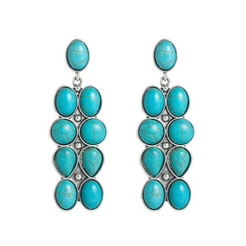 Fashion Jewelry Turquoise Earrings For Women YWHME-448