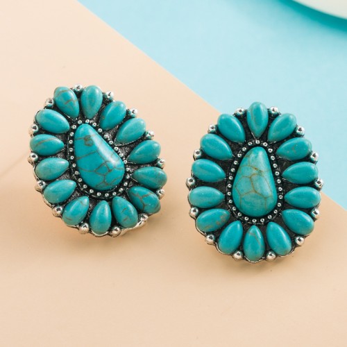 Fashion Jewelry Turquoise Earrings For Women YWHME-449