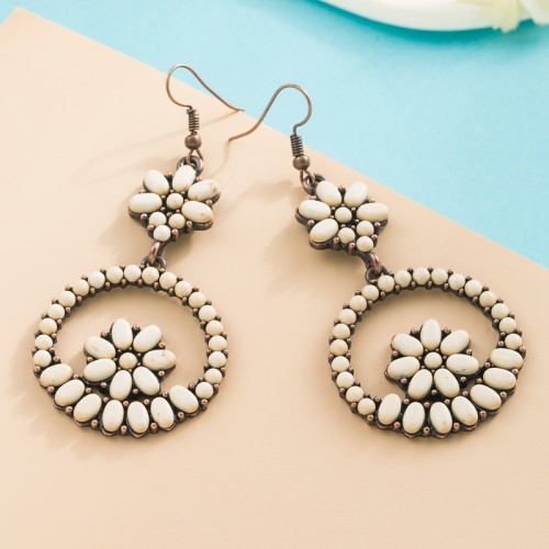 Fashion Jewelry Turquoise Earrings For Women YWHME-451