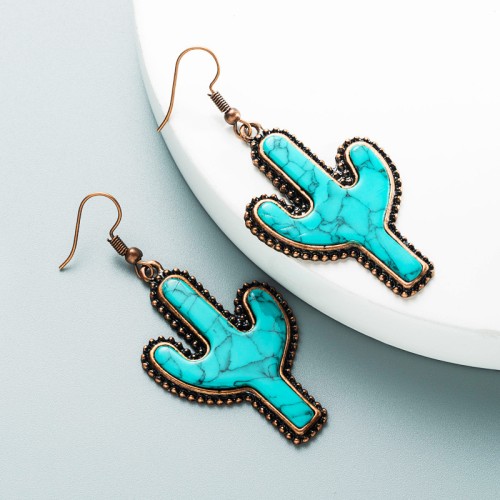 Fashion Jewelry Turquoise Earrings For Women YWHME-453