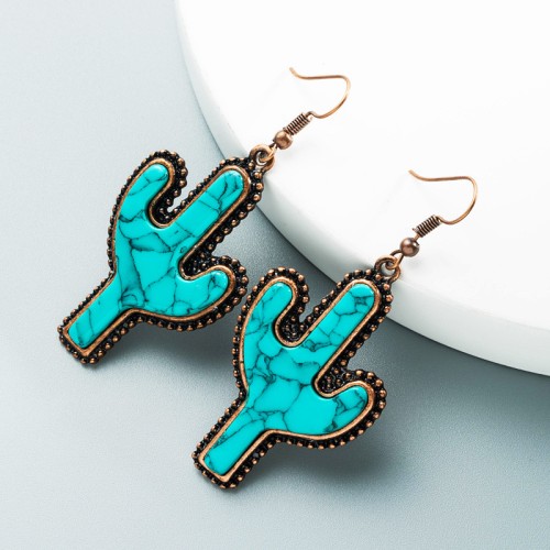 Fashion Jewelry Turquoise Earrings For Women YWHME-453