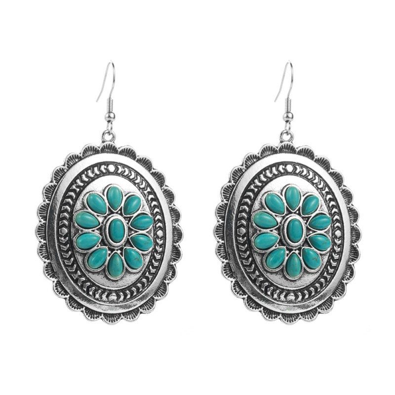 Fashion Jewelry Turquoise Earrings For Women YWHME-455 