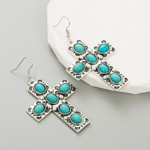 Fashion Jewelry Turquoise Earrings For Women YWHME-456