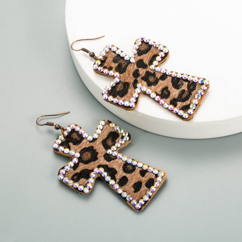 Fashion Jewelry Leather Earrings For Women YWHME-01