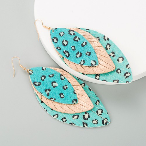 Fashion Jewelry Leather Earrings For Women YWHME-04