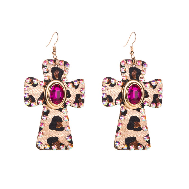 Fashion Jewelry Leather Earrings For Women YWHME-05 