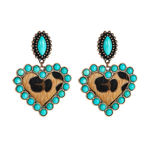 Fashion Jewelry Leather Earrings For Women YWHME-09