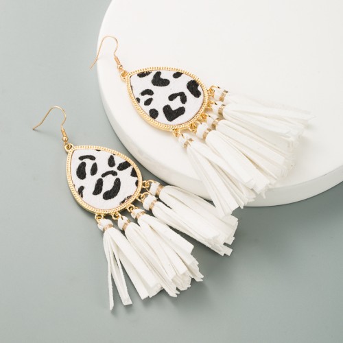 Fashion Jewelry Leather Earrings For Women YWHME-101