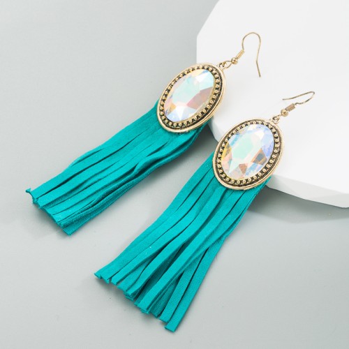 Fashion Jewelry Leather Earrings For Women YWHME-103