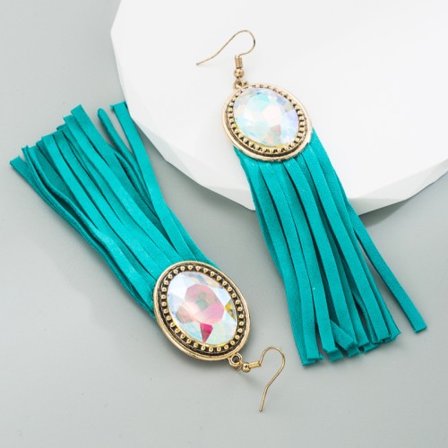 Fashion Jewelry Leather Earrings For Women YWHME-103