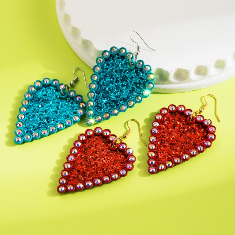 Fashion Jewelry Leather Earrings For Women YWHME-109