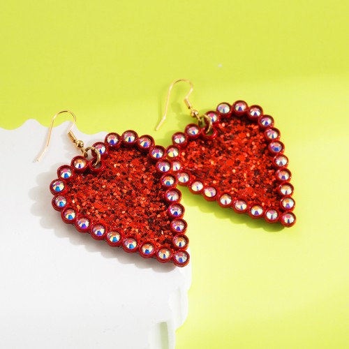 Fashion Jewelry Leather Earrings For Women YWHME-109