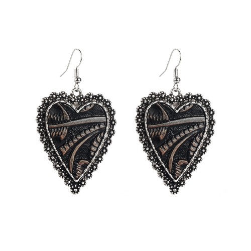 Fashion Jewelry Leather Earrings For Women YWHME-110