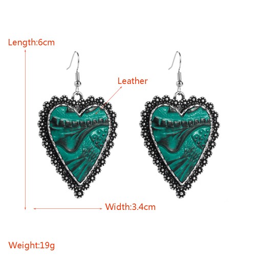 Fashion Jewelry Leather Earrings For Women YWHME-110