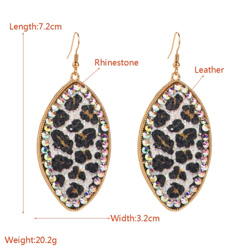 Fashion Jewelry Leather Earrings For Women YWHME-113