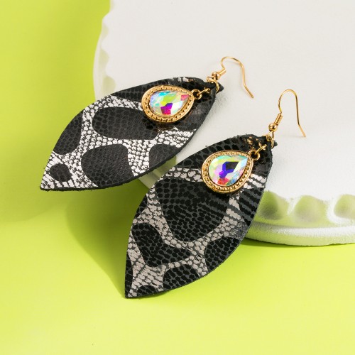 Fashion Jewelry Leather Earrings For Women YWHME-115