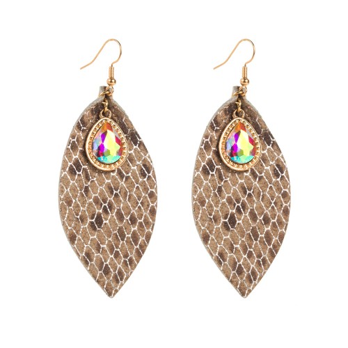 Fashion Jewelry Leather Earrings For Women YWHME-115