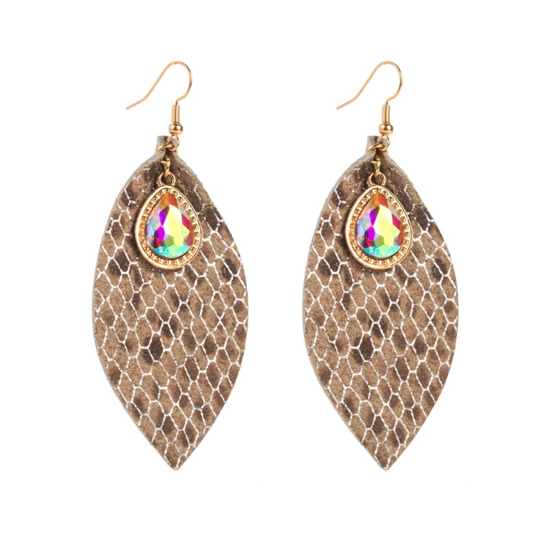 Fashion Jewelry Leather Earrings For Women YWHME-115 