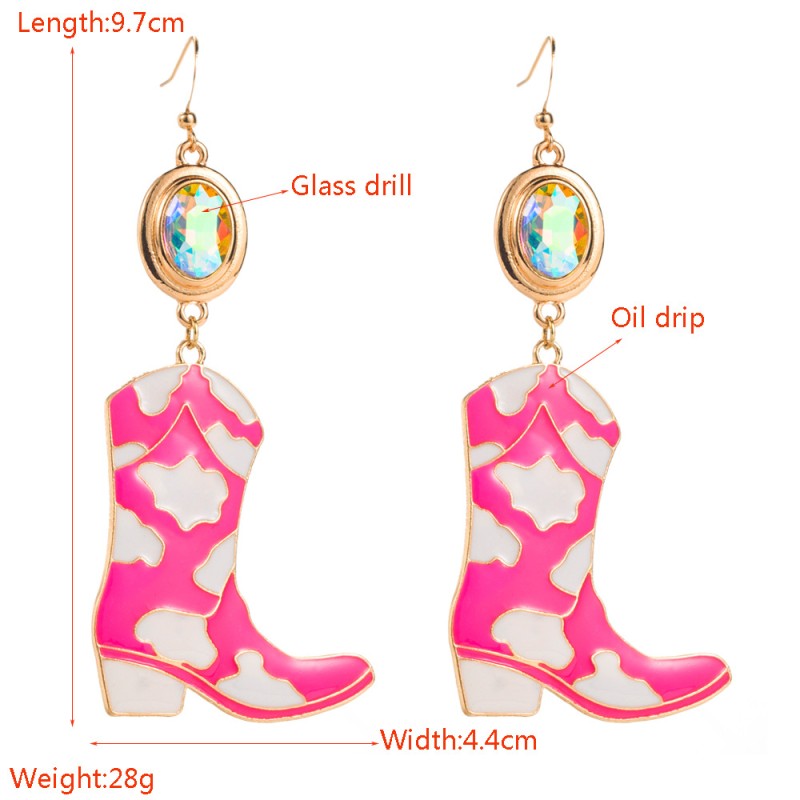 Fashion Jewelry Leather Earrings For Women YWHME-116 