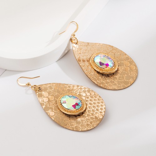 Fashion Jewelry Leather Earrings For Women YWHME-118