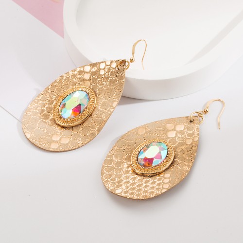 Fashion Jewelry Leather Earrings For Women YWHME-118