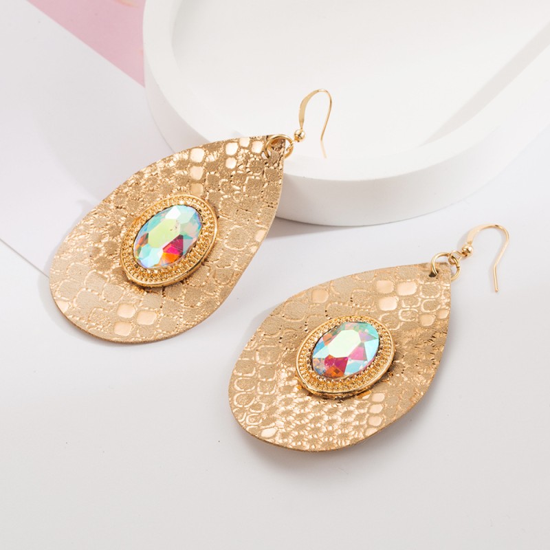 Fashion Jewelry Leather Earrings For Women YWHME-118 