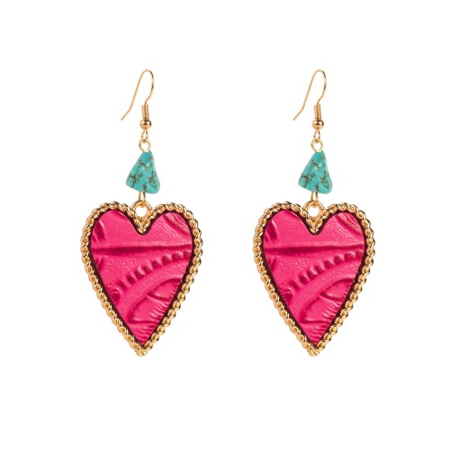 Fashion Jewelry Leather Earrings For Women YWHME-119