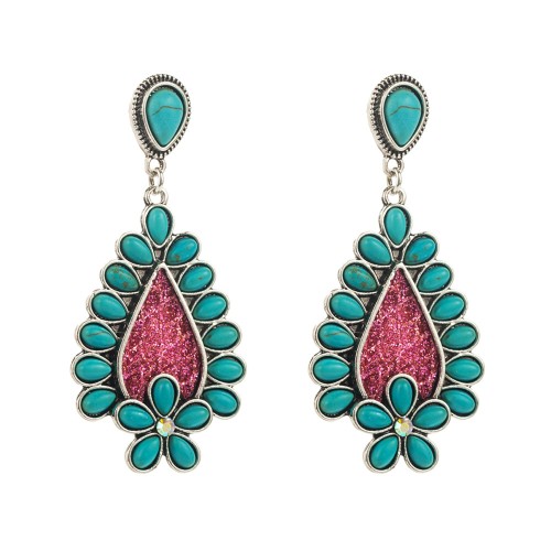 Fashion Jewelry Leather Earrings For Women YWHME-121