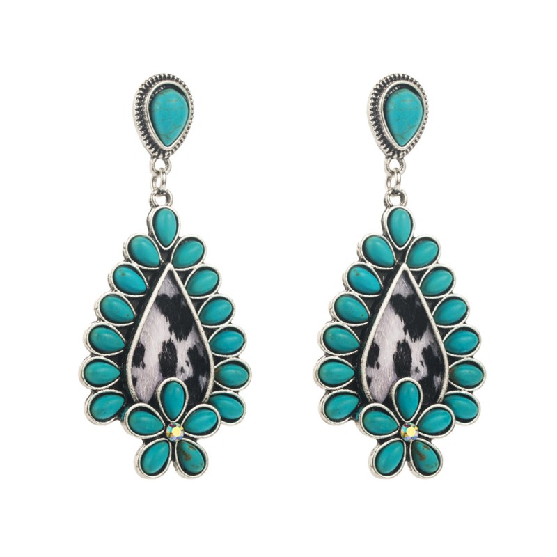 Fashion Jewelry Leather Earrings For Women YWHME-121 