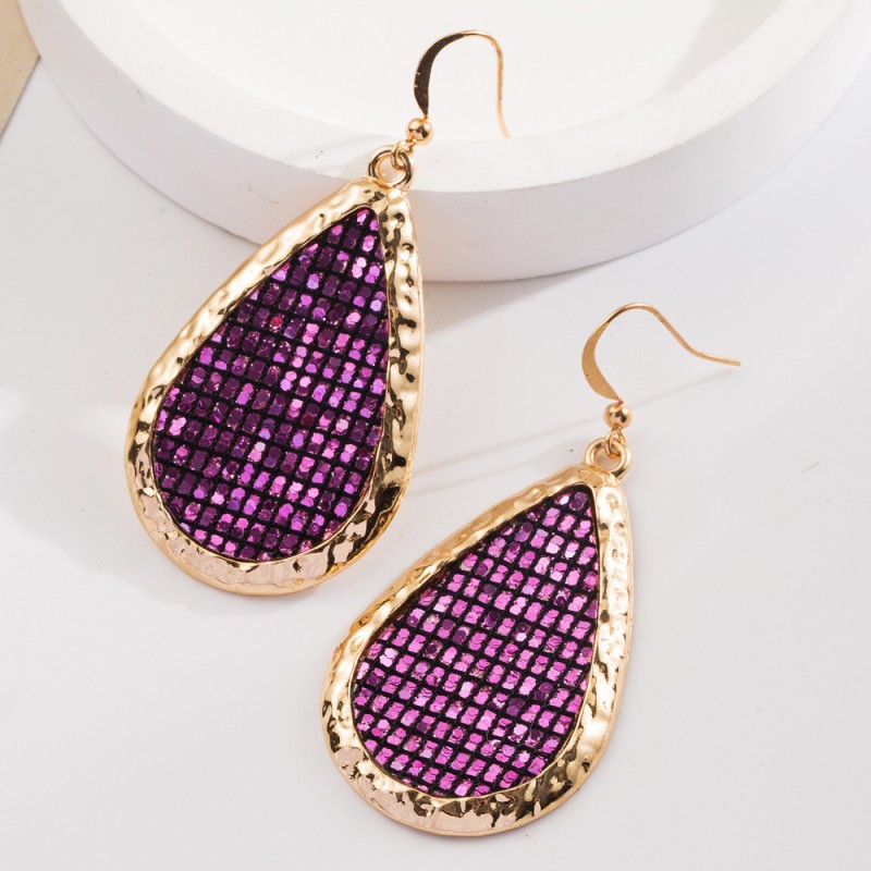 Fashion Jewelry Leather Earrings For Women YWHME-125 