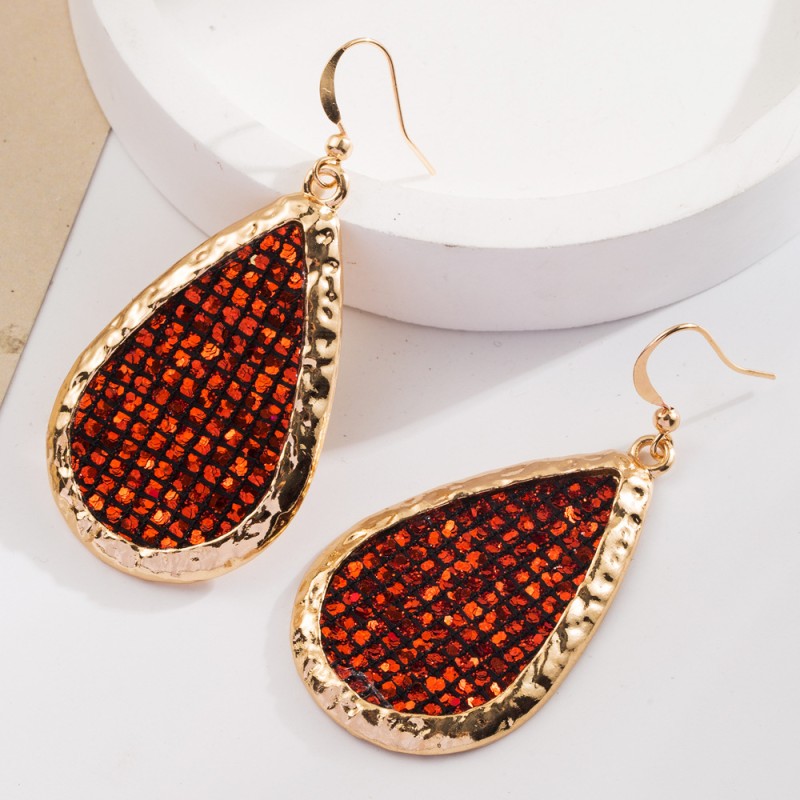 Fashion Jewelry Leather Earrings For Women YWHME-125 