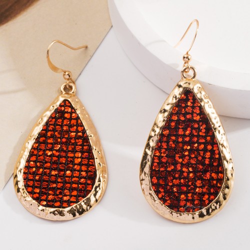 Fashion Jewelry Leather Earrings For Women YWHME-125