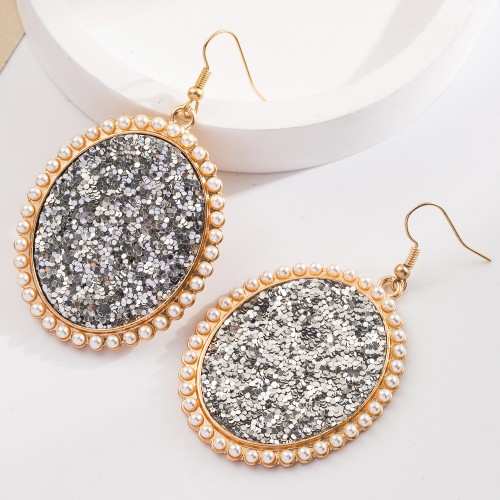 Fashion Jewelry Leather Earrings For Women YWHME-126