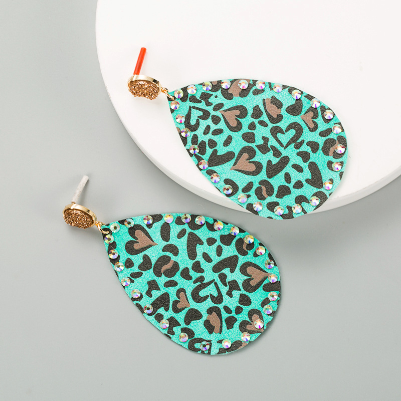 Fashion Jewelry Leather Earrings For Women YWHME-13 