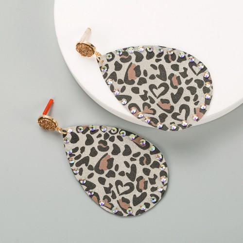 Fashion Jewelry Leather Earrings For Women YWHME-13