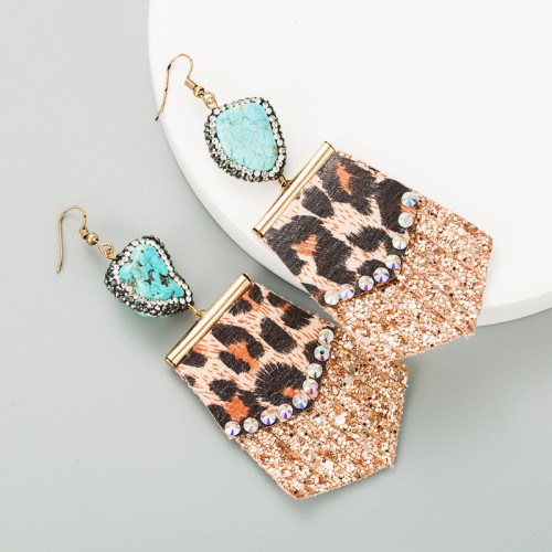 Fashion Jewelry Leather Earrings For Women YWHME-17