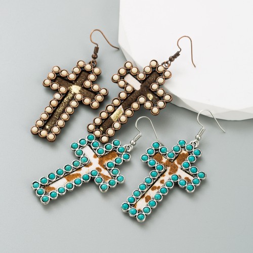 Fashion Jewelry Leather Earrings For Women YWHME-18