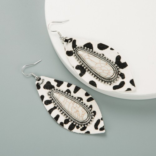 Fashion Jewelry Leather Earrings For Women YWHME-19