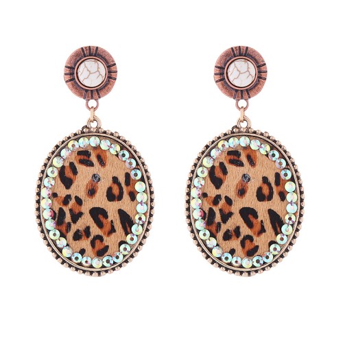 Fashion Jewelry Leather Earrings For Women YWHME-20