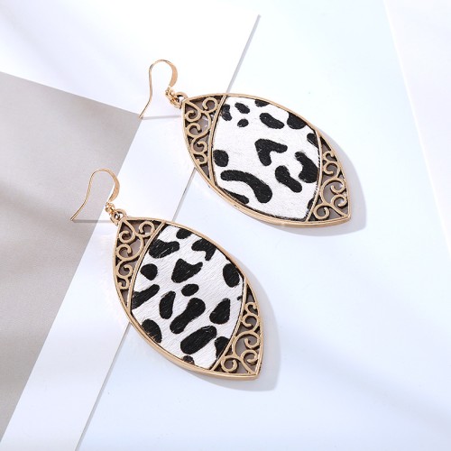 Fashion Jewelry Leather Earrings For Women YWHME-23