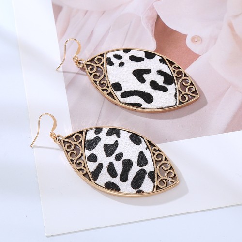 Fashion Jewelry Leather Earrings For Women YWHME-23