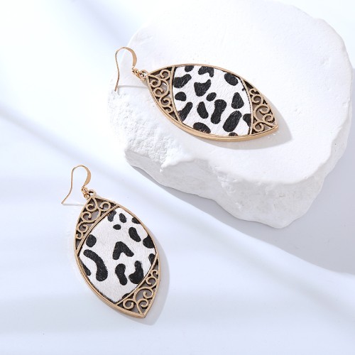 Fashion Jewelry Leather Earrings For Women YWHME-23