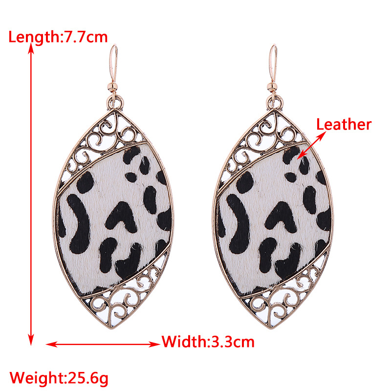 Fashion Jewelry Leather Earrings For Women YWHME-23 