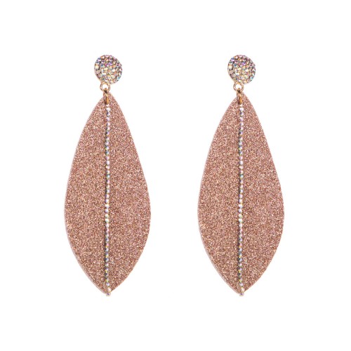 Fashion Jewelry Leather Earrings For Women YWHME-25