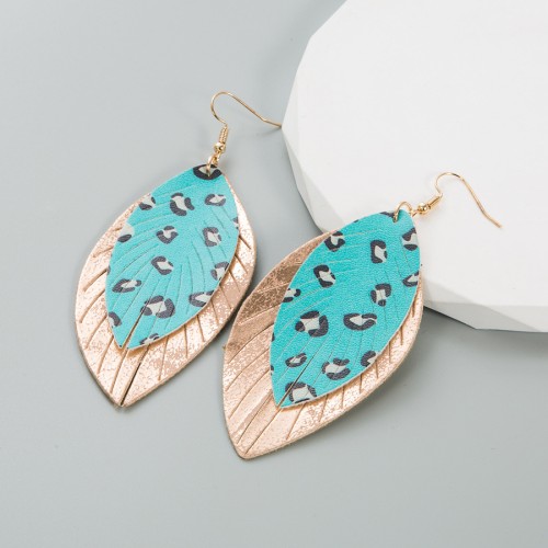 Fashion Jewelry Leather Earrings For Women YWHME-26